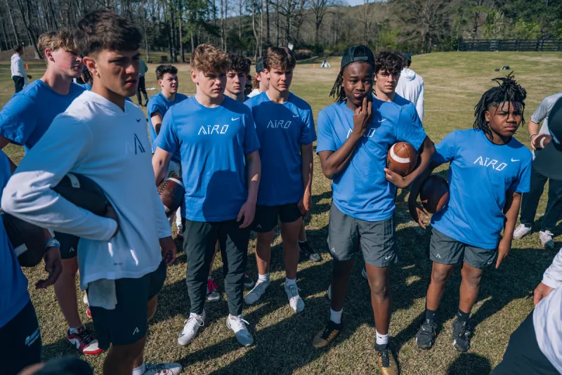 Athletes in AIRO gear