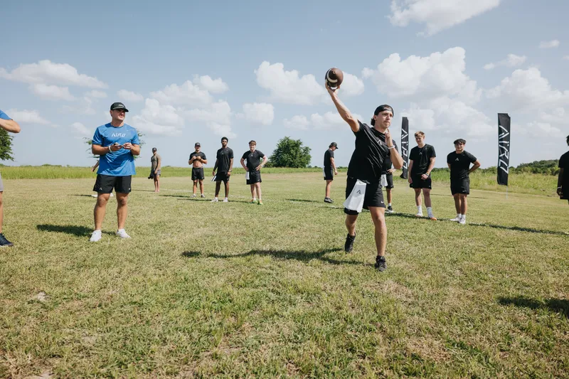 Throwing session
